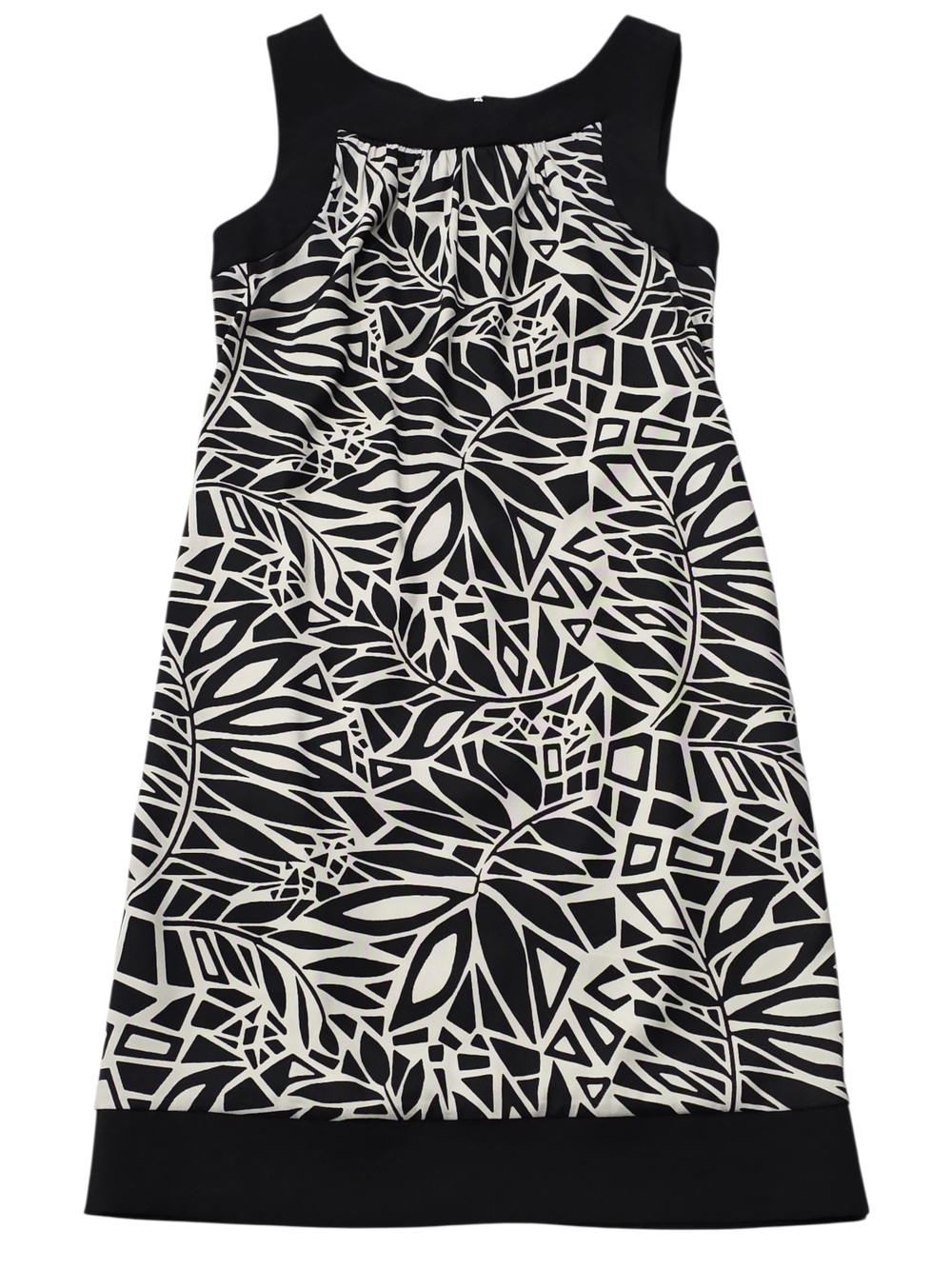I.N. Studio Black & White Sleeveless Dress Size 4 Petite E90